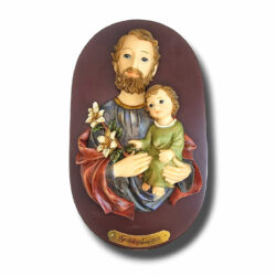 St Joseph Plaque (STA3-037)