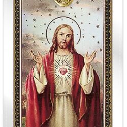 Sacred Heart Prayer Card (CAR3- 014)