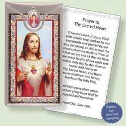 Sacred Heart of Jesus Prayer Card (CAR3-018)