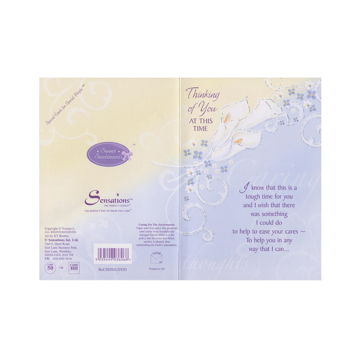 Thinking Of You Generic Card (CAR8-005) - Image 2