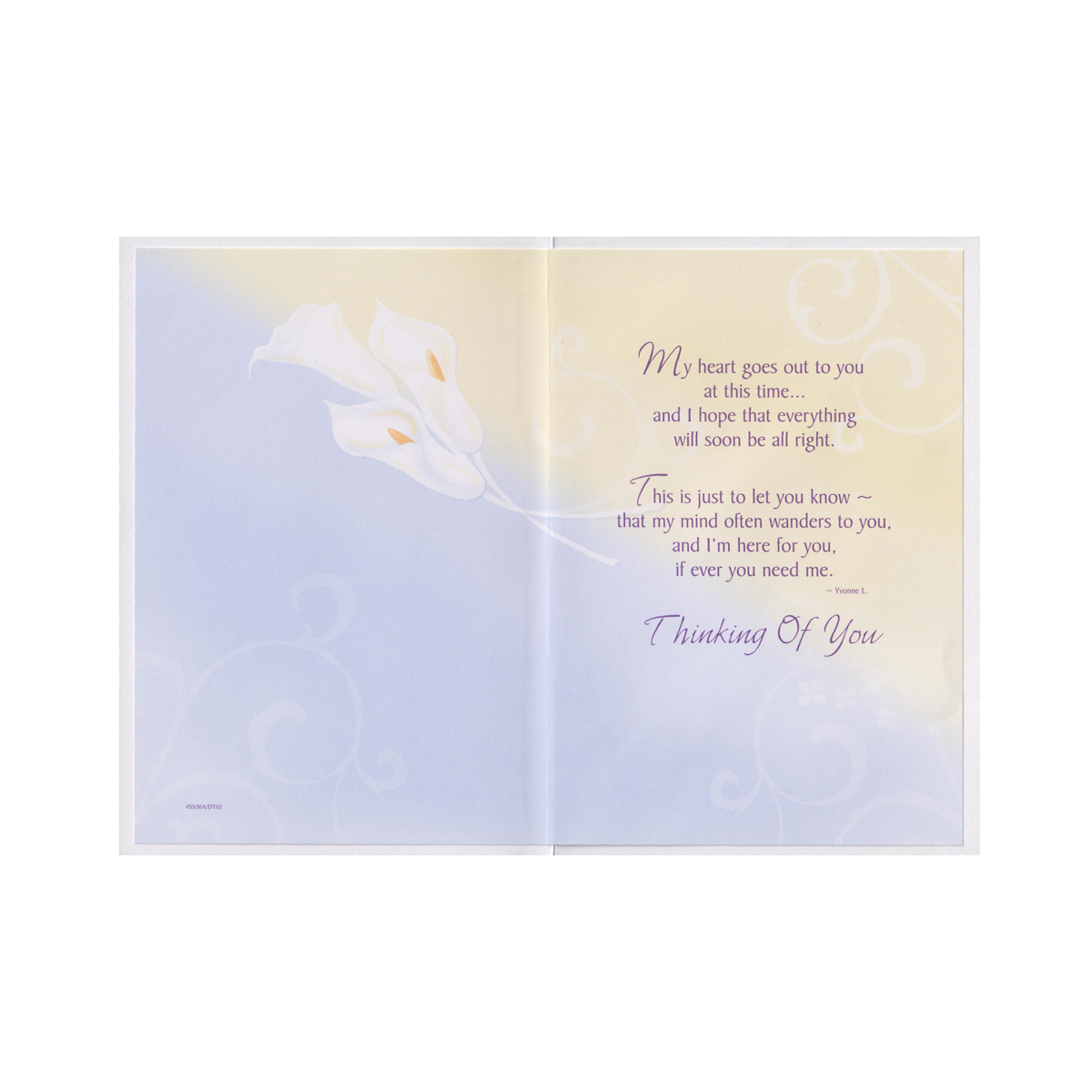 Thinking Of You Generic Card (CAR8-005) - Image 3