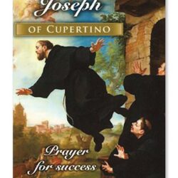 St Joseph of Cupertino Prayer Card (CAR4-011)