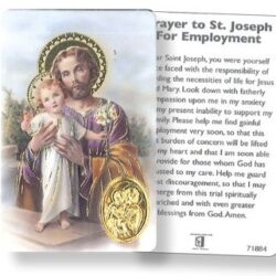 St Joseph Prayer Card for Unemployment (CAR4-013)