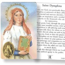 St Dymphna Prayer Card (CAR2-005)