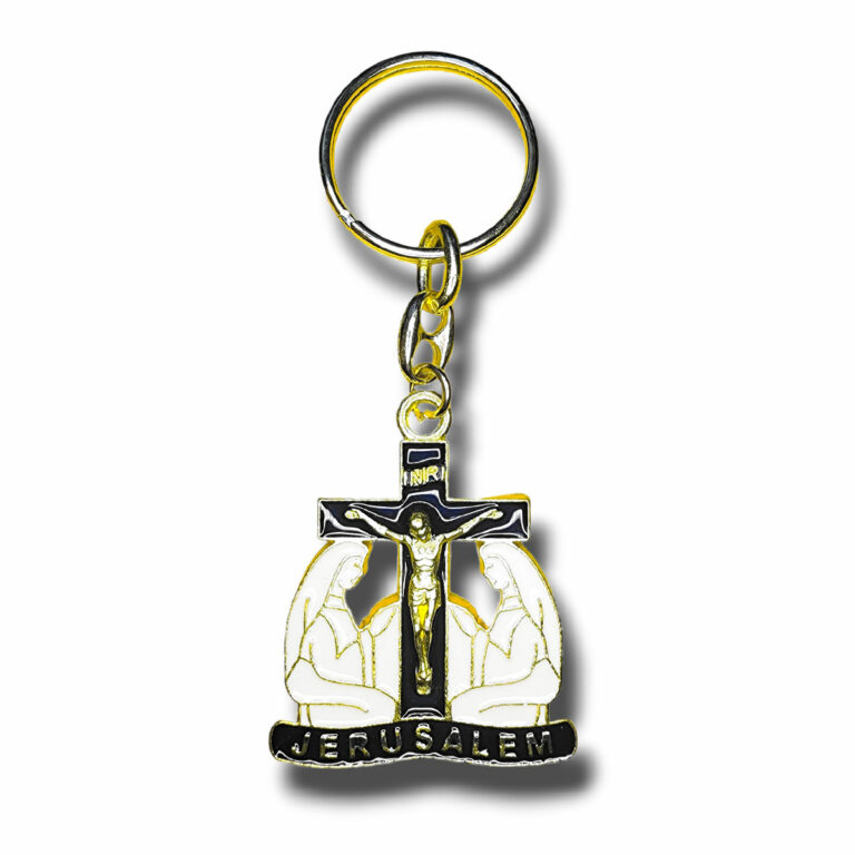 Sml Keychains Jerusalem Cross Keychain (SML3-024) – Catholic Centre – Your one stop ...
