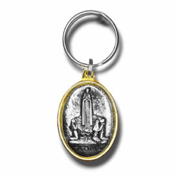 Duo-Tone Fatima Keychain (SML3-038)
