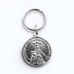 Round Crucifixion Keyring (SML3-078)