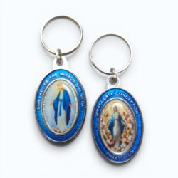 Oval Marian Keyring (SML3-075)