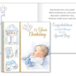 Baptism Card Boy (BAP8-006)