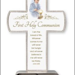 First Holy Communion Cross Boy (COM2-006)