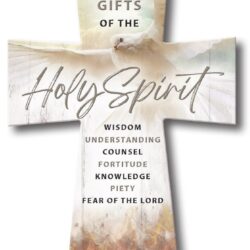 Seven Gifts of the Holy Spirit Cross (COF2-007)