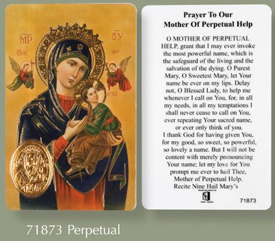 Our Lady Of Perpetual Help Prayer Card CAR5 004 Catholic Centre our-lady-of-perpetual-help-prayer-card-car5-004-catholic-centre
