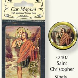 St Christopher Magnet (SML2-013)