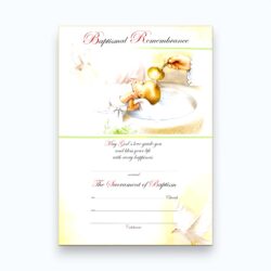 Baptism Certificate (BAP7-005)