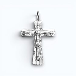 Sliver Pectoral Trinity Cross (CRO1-007)