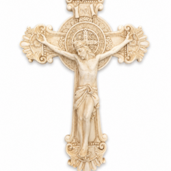 Benedictine Wall Crucifix (STA6-033)