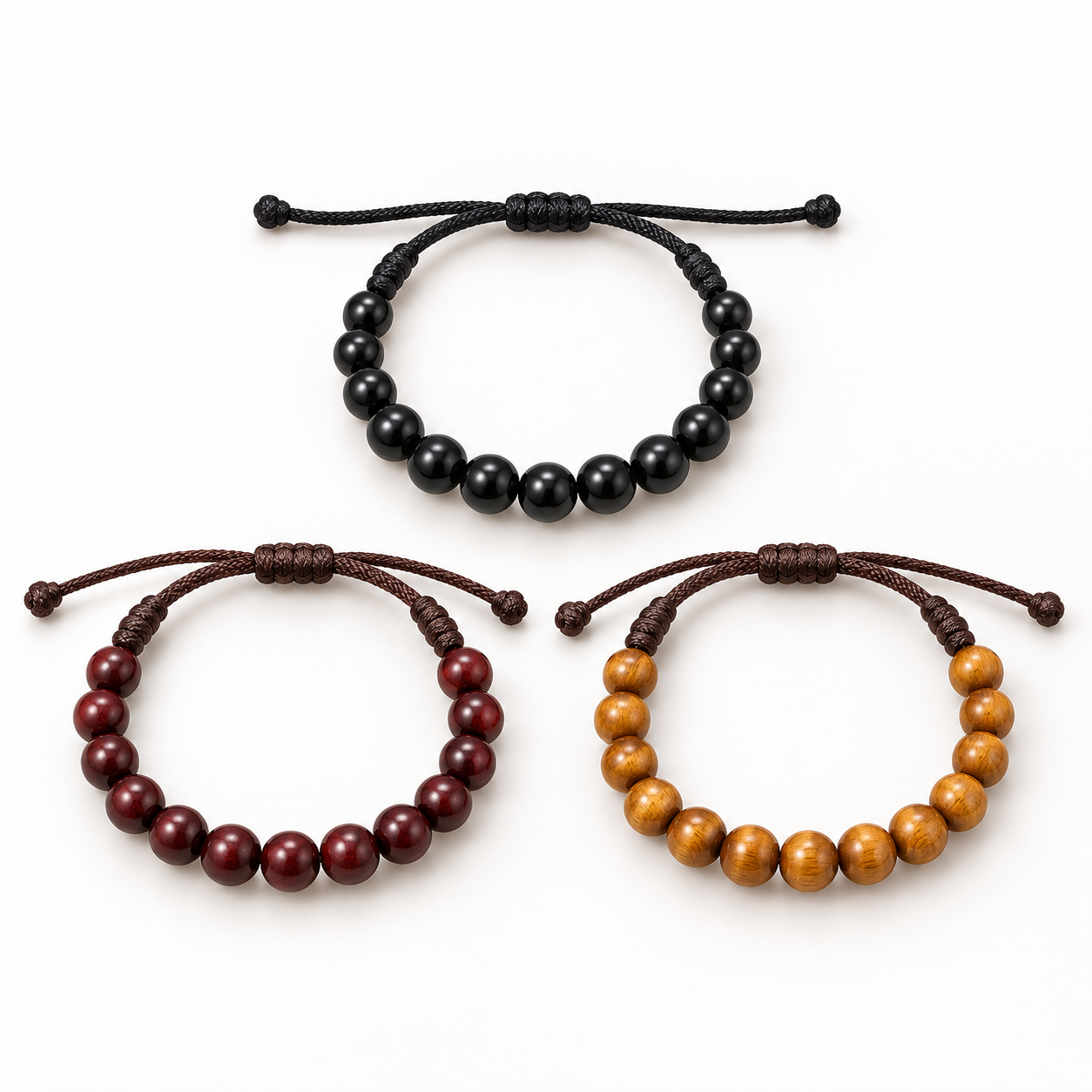 Thread Wooden Bracelet (BRA1-010)