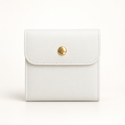 White Leather Rosary Bags (ROS6-002)